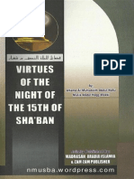 VirtuesOfTheNightOfThe15thOfShabanByallamahAl muhaddithabdulHafizMalikabdulHaqqMakki