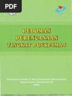 Contoh Rencana Lima Tahun 2013-2018 Puskesmas