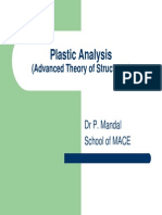 Plastic Analysis: (Advanced Theory of Structures)
