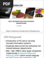 CH 1 Introduction To Enterprise Resource Planning Systems