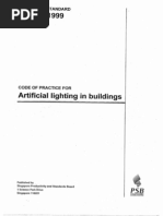 CP 38 (1999) Artificial Lighting in Building