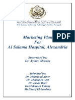 Marketing Plan For AlSalama Hospital