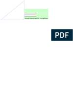 The Lighthouse: Created By: Date Created: Purpose: To Display A Five-Year Financial Report For The Lighthouse