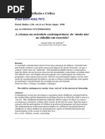 A criança na sociedade contemporânea do ainda não ao cidadão em exercício