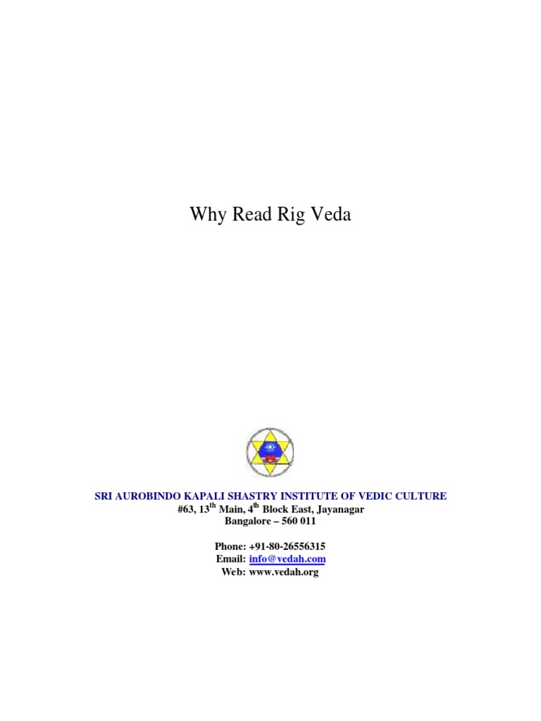 Rig Veda Pdf Free Download: Rig Veda Pdf Français – FGDJQ