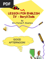 Download Grammar Lesson - Fourth Year English by fretzie p alcantara SN17406302 doc pdf