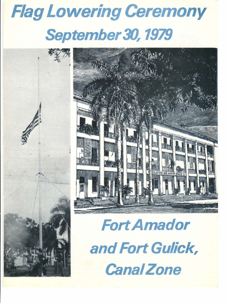 Flag Lowering Sep 1979 | PDF | United States Army Coast Artillery Corps