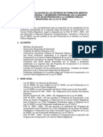 Normas para La Evaluaciòn Docente - 2 Etapa