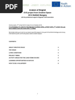 Download Creative Space Info Letter 2014 for EVS volunteers by Creative Space Non-profit Public Benefit Ltd SN174086276 doc pdf