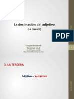 6.1.4declinaciondeladjetivo Tercera