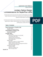 Secondary Optics Design Considerations For Superflux Leds: Application Brief Ab20-5