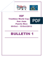 ISF Triathlon 2013 Bulletin 1 ENL