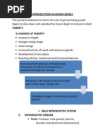 Reproduction in Human Beings