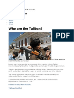 Who Are The Taliban?: Share This Page