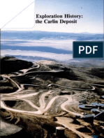 Carlin Trend Exploration History - Discovery of the Carlin Deposit