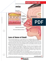 Anosmia: Loss of Sense of Smell