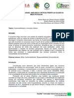 Mídia e Sustentabilidade Análises e Críticas Frente ao Olhar da Mídia Potiguar