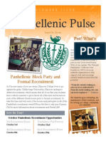 Panhellenic Pulse - September 2013