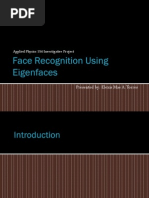 Face Detection Via PCA