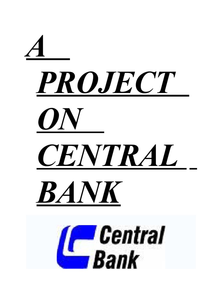 Needs and importance of central bank pdf image