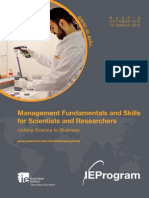 IE Management Fundamentals for Researchers