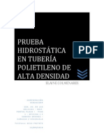 Manual Prueba Hidraulica Hdpe