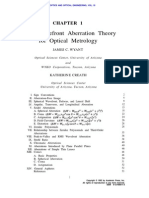 Basic Wavefront Aberration Theory For Optical Metrology