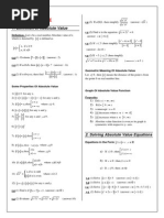 Definition of Absolute Value