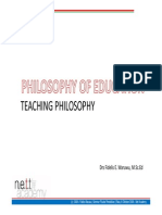 Educational Philosophy 1