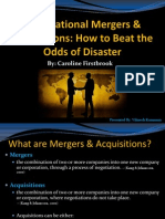 Transnational Mergers & Acquisitions