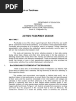 Download Action Research on Tardiness by Ian Khay Castro SN174137047 doc pdf