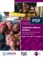 "Residential Childcare Facilities: Better Services For Namibia's Vulnerable Children" - Pact End-Of-Project Report