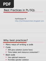 Best+Practices+in+PL SQL