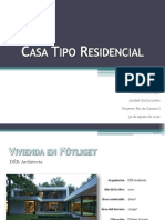 Casa Tipo Residencial - Proyectos Analogos