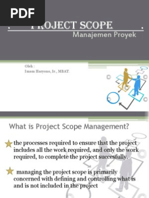 Project Scope Management