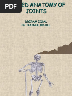 Download Applied Anatomy of Joints BY dr iram iqbalpg trainee m phillanatomy by immmi SN17414798 doc pdf