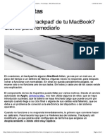 ¿Te Falla El 'Trackpad' de Tu MacBook