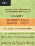 Download Pemilihan Letak Perusahaan dan Prosedur Mendirikan Perusahaan by Vazria Ulfa Liandini SN174151237 doc pdf