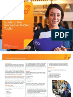 Guide to the Innovative Teacher Toolkit