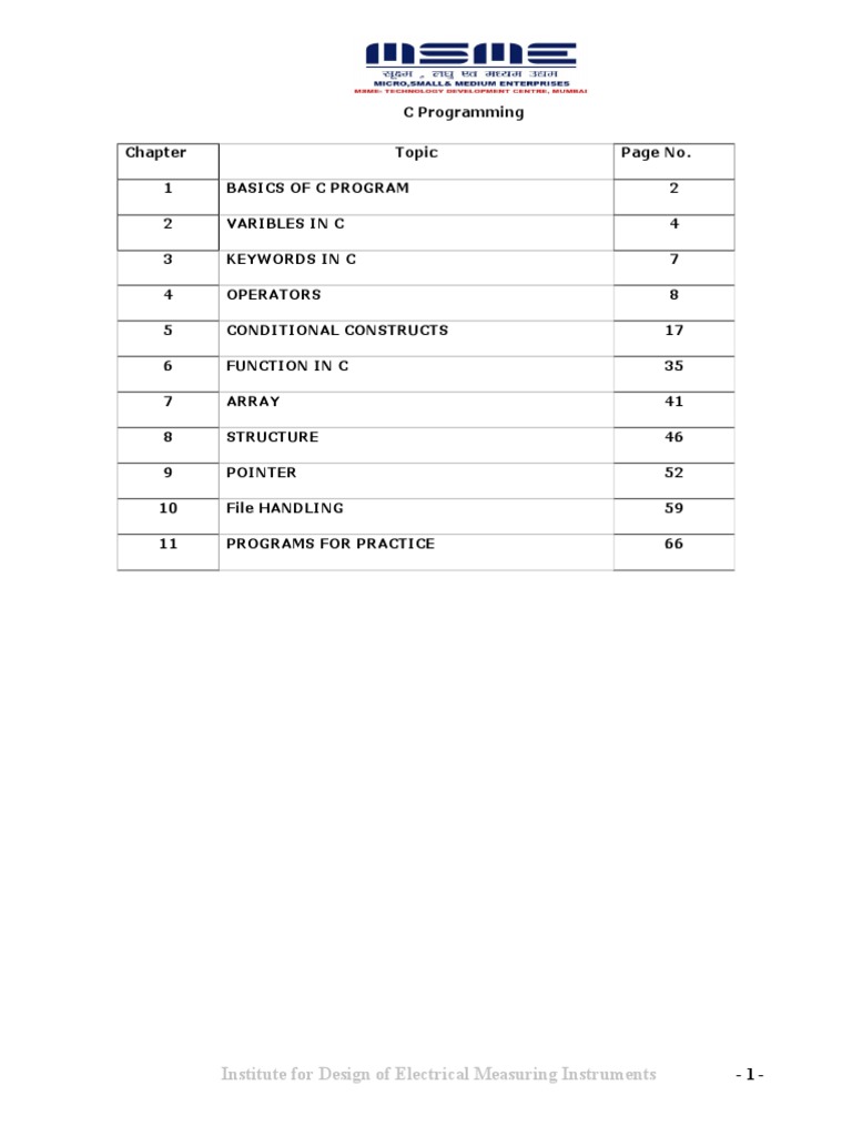 C and C++ Notes | PDF | Data Type | Subroutine