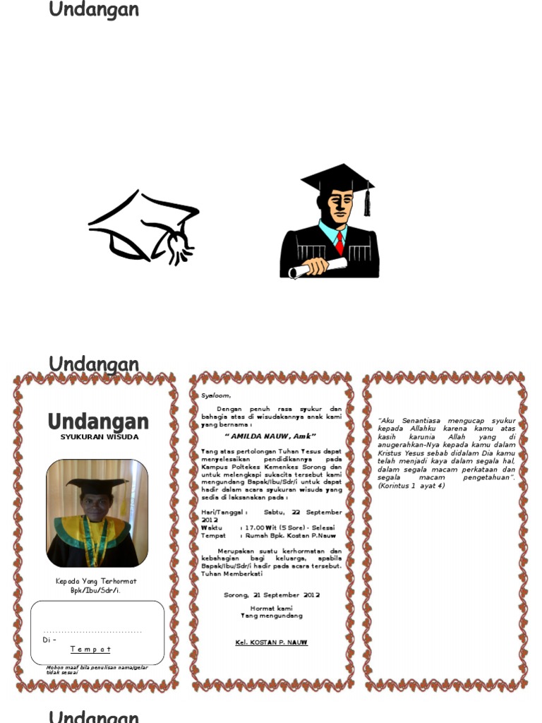 Undangan Wisuda Pdf