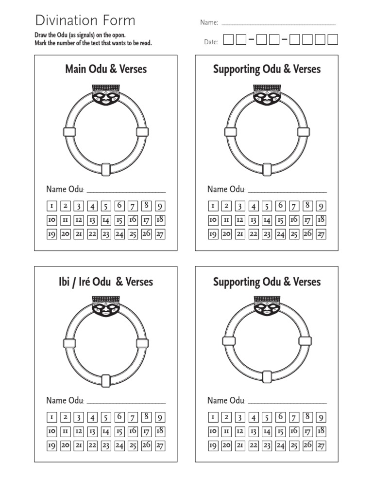 Divination Form | PDF