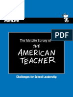 Metlife 2013_the Metlife Survey of the American teacher, Challenges for School Leadership [February]