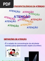 Alterações da atenção