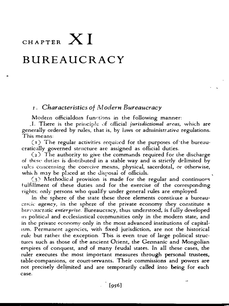 Bureaucracy | Download Free PDF | Bureaucracy | Exploitation Of Labour
