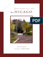 College Catalog UChicago 2012-2013