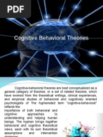 Cognitive Behavioral Theories