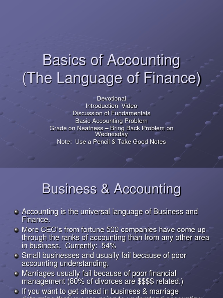 Accounting Basics | PDF | Debits And Credits | Expense