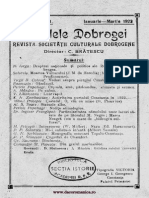 Analele Dobrogei 1923 Ian Mart