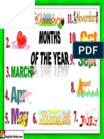 Months of the Year